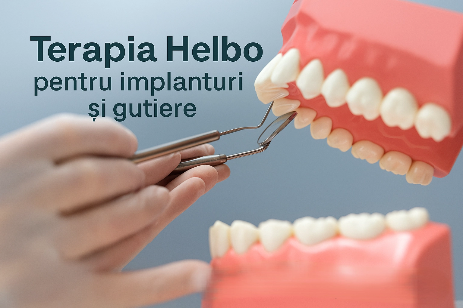 terapia helbo pentru implanturi și gutiere